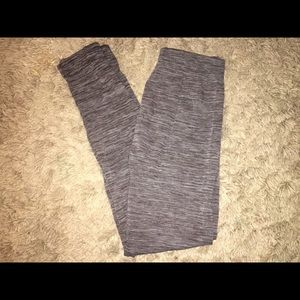 Charlotte Russe Purple fleece lined leggings